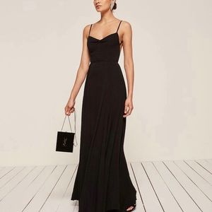 Reformation Black Thistle Dress (NEW)